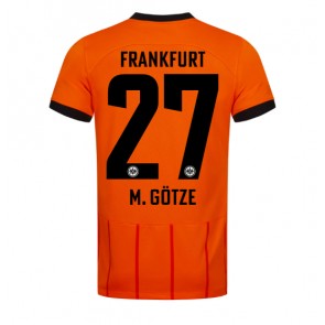 Billiga Eintracht Frankfurt Mario Gotze #27 Tredjeställ 2024-25 Kortärmad